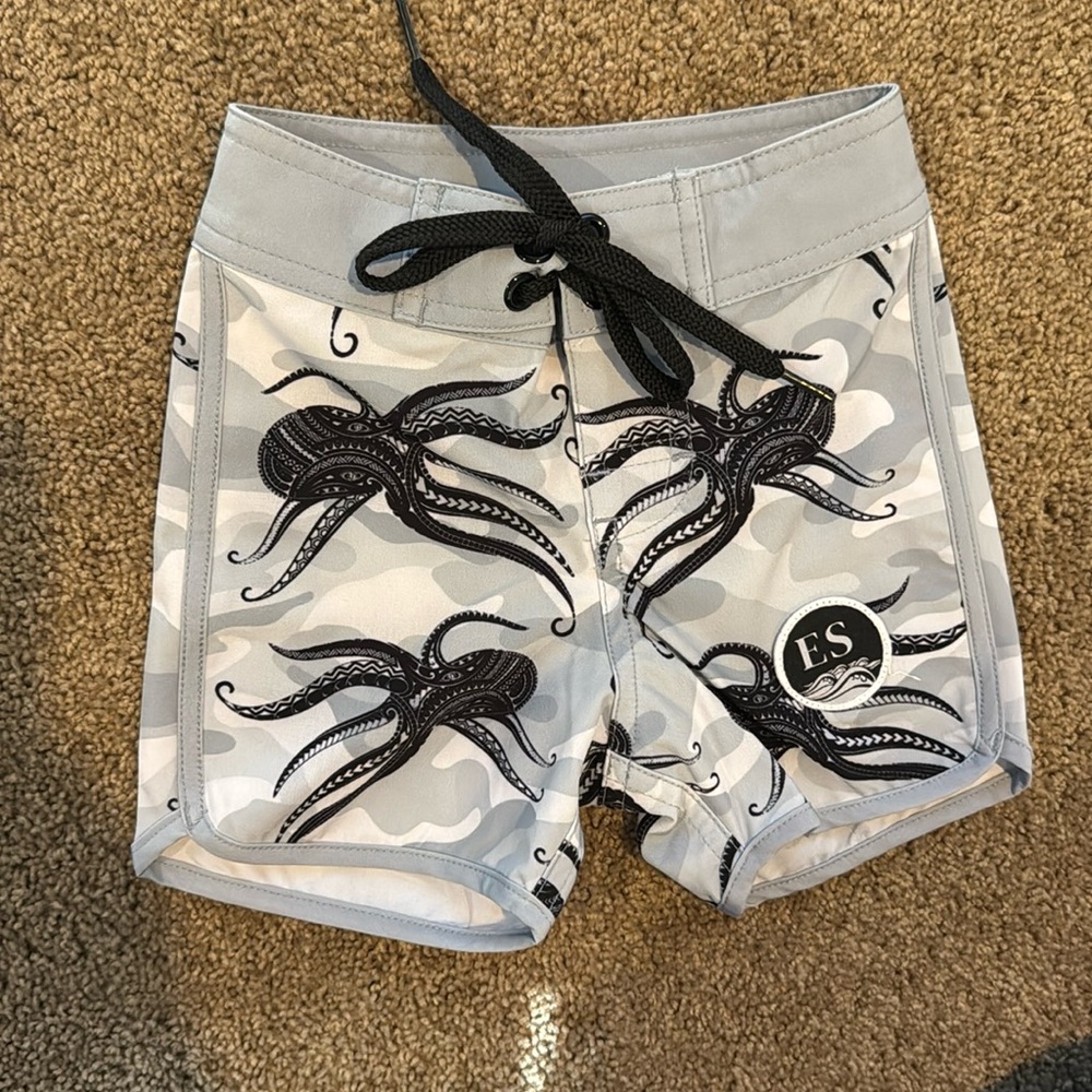 Evamele Kane Boys Swim Trunks